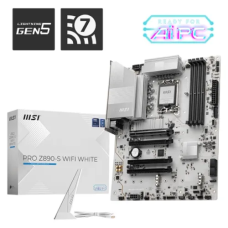 MSI PRO Z890-S WIFI WHITE DDR5 LGA 1851 ATX Motherboard